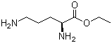 L-鸟氨酸乙酯分子结构 (CAS 4189-46-2)