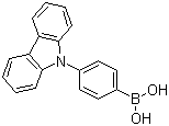 structure of CAS# 419536-33-7, 4-(9H-咔唑-9-基)苯硼酸