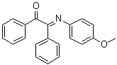 2-[(4-Methoxyphenyl)imino]-1,2-diphenylethanone molecular structure (CAS 4198-96-3)