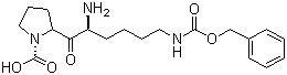 CAS # 42001-60-5, N-Benzyloxycarbonyl-L-lysinyl-L-proline, N6-[(Phenylmethoxy)carbonyl]-L-lysyl-L-proline