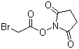 溴乙酸 N-羟基琥珀酰亚胺酯分子结构 (CAS 42014-51-7)