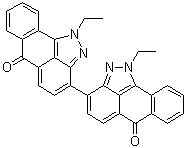 structure of CAS# 4203-77-4, Vat Red 13