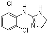 structure of CAS# 4205-90-7, Clonidine