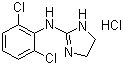 structure of CAS# 4205-91-8, Clonidine hydrochloride
