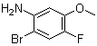 structure of CAS# 420786-92-1, 2-Bromo-4-fluoro-5-(methyloxy)aniline