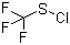 三氟甲基硫氯分子结构 (CAS 421-17-0)