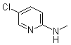 structure of CAS# 4214-80-6, 5-Chloro-N-methyl-2-pyridinamine