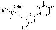 structure of CAS# 42155-08-8, 2'-Deoxyuridine 5'-monophosphate disodium salt