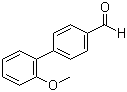 structure of CAS# 421553-62-0, 2'-Methoxybiphenyl-4-carbaldehyde