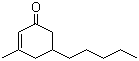 CAS # 42161-41-1, 3-Methyl-5-pentyl-2-cyclohexen-1-one