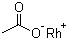 structure of CAS# 42204-14-8, Rhodium acetate