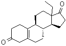 13-乙基性甾-5(10)烯-3,17-二酮分子结构 (CAS 4222-96-2)
