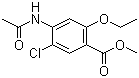CAS # 4235-43-2, Methyl 4-acetamido-5-chloro-2-ethoxybenzoate