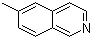 structure of CAS# 42398-73-2, 6-甲基异喹啉
