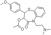 structure of CAS# 42399-41-7, Diltiazem