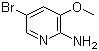 structure of CAS# 42409-58-5, 5-Bromo-3-methoxypyridin-2-amine