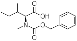 structure of CAS# 42417-66-3, N-Cbz-N-methyl-L-isoleucine