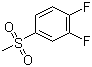 1,2-Difluoro-4-(methylsulphonyl)benzene molecular structure (CAS 424792-57-4)
