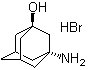 structure of CAS# 42501-53-1, 3-Aminotricyclo[3.3.1.1(3,7)]decan-1-ol hydrobromide