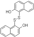 structure of CAS# 42521-82-4, Bis(2-hydroxy-1-naphthyl) disulfide