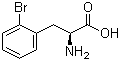 L-2-Bromophenylalanine molecular structure (CAS 42538-40-9)