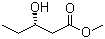 (+)-Methyl (S)-3-hydroxyvalerate molecular structure (CAS 42558-50-9)