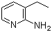 2-Amino-3-ethylpyridine molecular structure (CAS 42753-67-3)