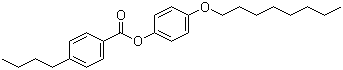 4-Octyloxyphenyl 4-butylbenzoate molecular structure (CAS 42815-59-8)