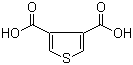 3,4-Thiophenedicarboxylic acid molecular structure (CAS 4282-29-5)