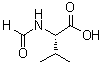 N-甲酰基-L-缬氨酸分子结构 (CAS 4289-97-8)