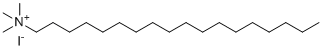 structure of CAS# 4292-25-5, N,N,N-Trimethyloctadecan-1-aminium iodide