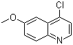 structure of CAS# 4295-04-9, 4-Chloro-6-methoxyquinoline