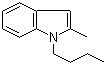 structure of CAS# 42951-35-9, 1-丁基-2-甲基吲哚