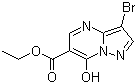 CAS 登录号：43024-63-1, 3-溴-7-羟基吡唑并[1,5-a]嘧啶-6-羧酸乙酯