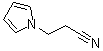 structure of CAS# 43036-06-2, 1H-Pyrrole-1-propanenitrile