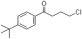 structure of CAS# 43076-61-5, 4'-tert-Butyl-4-chlorobutyrophenone
