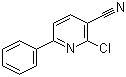 2-Chloro-6-phenylnicotinonitrile molecular structure (CAS 43083-14-3)