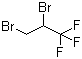 structure of CAS# 431-21-0, 1,2-Dibromo-3,3,3-trifluoropropane