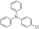 (4-氯苯基)二苯胺分子结构 (CAS 4316-56-7)