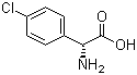 structure of CAS# 43189-37-3, D(-)-4-Chlorophenylglycine