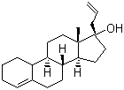 CAS # 432-60-0, Allylestrenol, 13-Methyl-17-prop-2-enyl-2,3,6,7,8,9,10,11,12,14,15,16-dodecahydro-1H-cyclopenta[a]phenanthren-17-ol