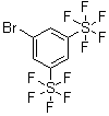 structure of CAS# 432028-10-9, 1,3-Bis(pentafluorosulfanyl)-5-bromobenzene