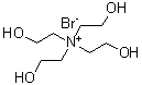 CAS # 4328-04-5, Tetraethanolammonium bromide, Tetrakis(2-hydroxyethyl)ammonium bromide (7CI), Tetraethanolammonium bromide