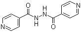 1,2-二异烟酰基肼分子结构 (CAS 4329-75-3)