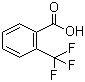 structure of CAS# 433-97-6, 2-(Trifluoromethyl)benzoic acid