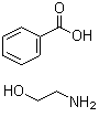 CAS # 4337-66-0, 2-Aminoethanol benzoate (salt)