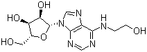 structure of CAS# 4338-48-1, N6-(2-Hydroxyethyl)adenosine