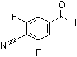 structure of CAS# 433939-88-9, 4-Cyano-3,5-difluorobenzaldehyde