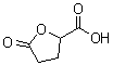 四氢-5-氧代-2-呋喃羧酸分子结构 (CAS 4344-84-7)