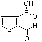 structure of CAS# 4347-31-3, 2-醛基噻吩-3-硼酸